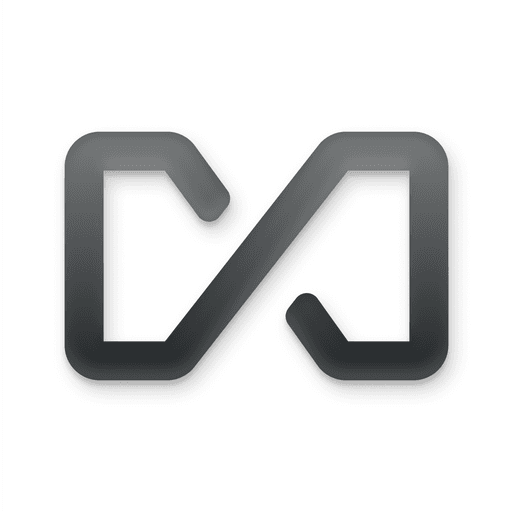 The AnythingLLM logo, an infinity-like loop