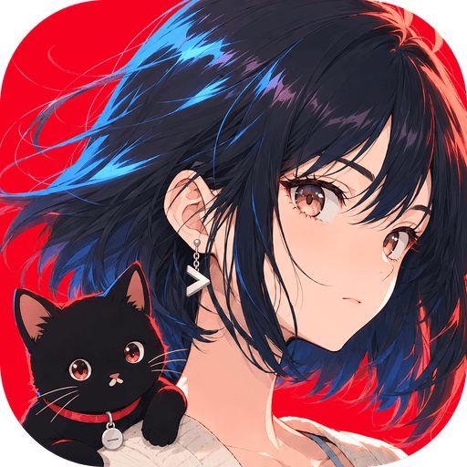 The Cindy app icon, an illustrated girl with a black cat