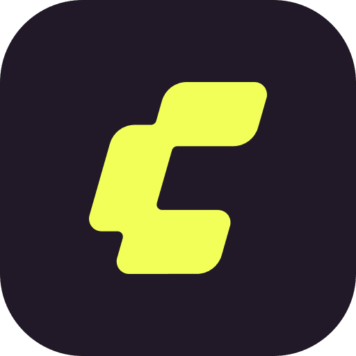 The Comfy logo, a yellow C on a dark square