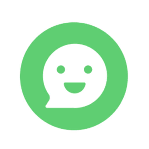 The CowAgent logo, a smiling white chat bubble on a green circle