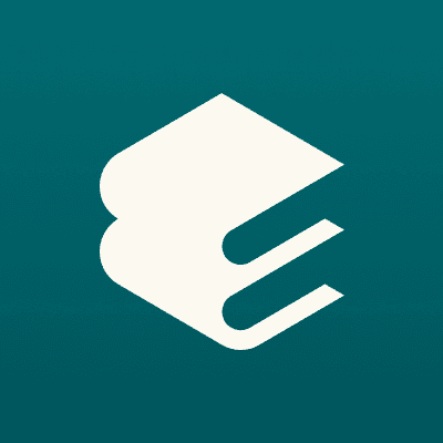 The Elicit logo, a stylised stack of pages