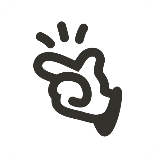 The Manus logo, a hand-drawn hand snapping its fingers