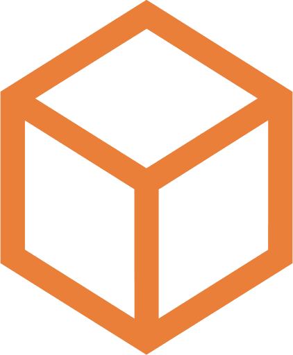 The Repomix logo, an orange outlined cube
