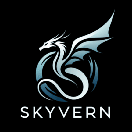 The Skyvern logo, a dragon above the word Skyvern