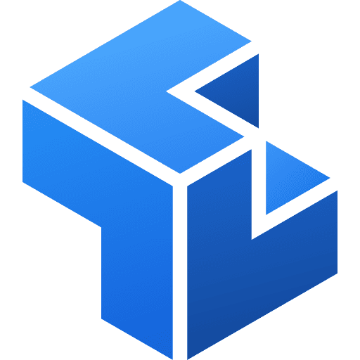 The SolidCraft app icon, a blue isometric block shape