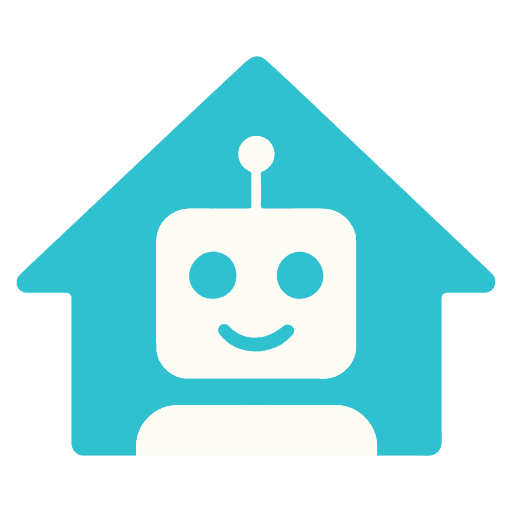The ha-mcp logo, a smiling robot inside a house