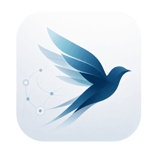 The LiveAgent logo, a blue bird in flight