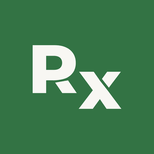 The Reactive Resume icon, the letters Rx on green